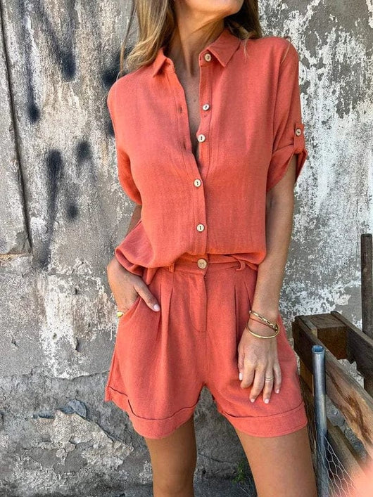 Jamie lichte set met short en top