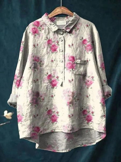 Monette bloemenblouse