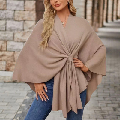 Veronika | Dames topje in capestijl met knoop aan de voorkant