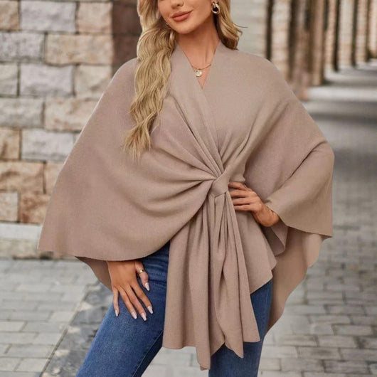 Veronika | Dames topje in capestijl met knoop aan de voorkant