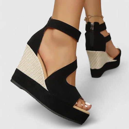 Zynavielle sleehaksandalen met enkelbandje