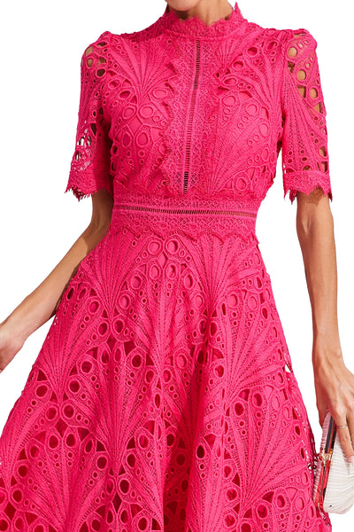 Jasmin | Chique dames midijurk van kant