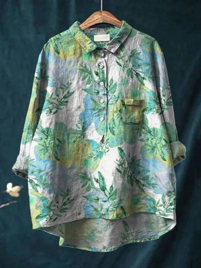 Monette bloemenblouse