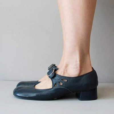 Jana | Dames schoenen met gespbandje voor het voorjaar
