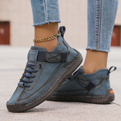 Andrea | Casual dames plateausneakers met veters