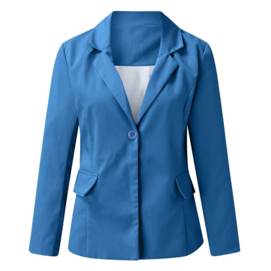 Jacqueline | Casual dames kantoorblazer met open model