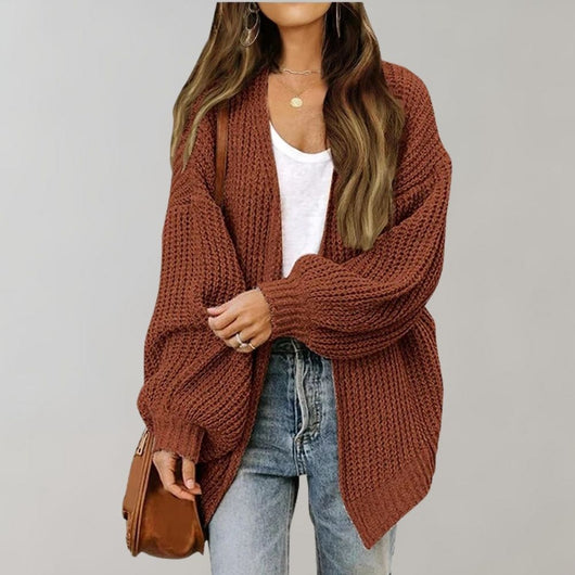 Elsa | Casual damesvest met open voorkant