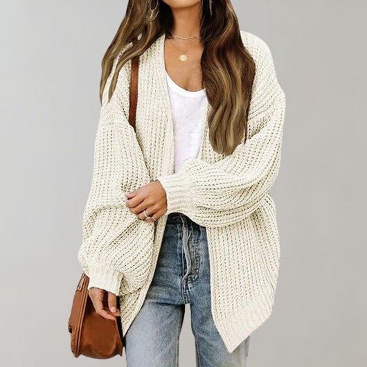 Elsa | Casual damesvest met open voorkant