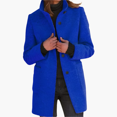 Jessica | Klassieke dames wintermantel met lange mouwen