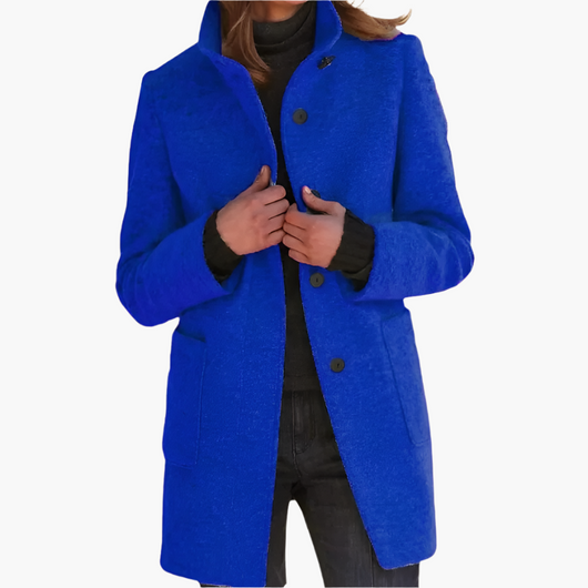 Jessica | Klassieke dames wintermantel met lange mouwen