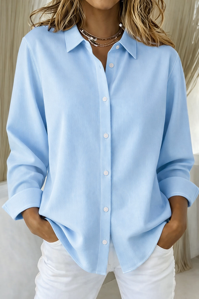 Karin | Minimalistische dames statementblouse