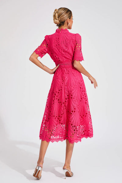 Jasmin | Chique dames midijurk van kant