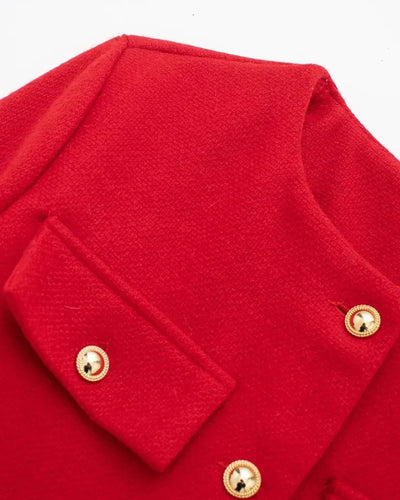 Savile cropped blazer
