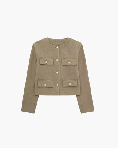 Savile cropped blazer