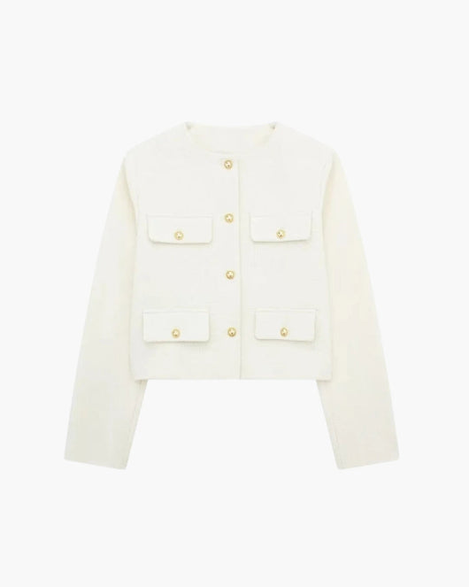 Savile cropped blazer