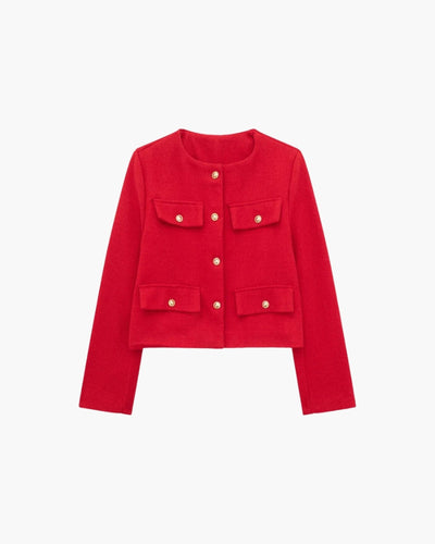 Savile cropped blazer