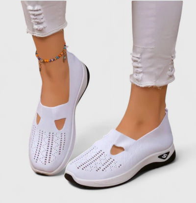 Regine | Ademende dames instapsneakers van mesh