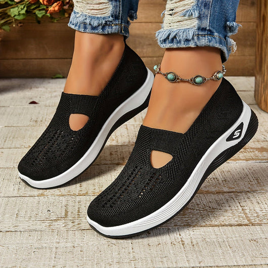Lydia | Gebreide dames instapsneakers om te wandelen