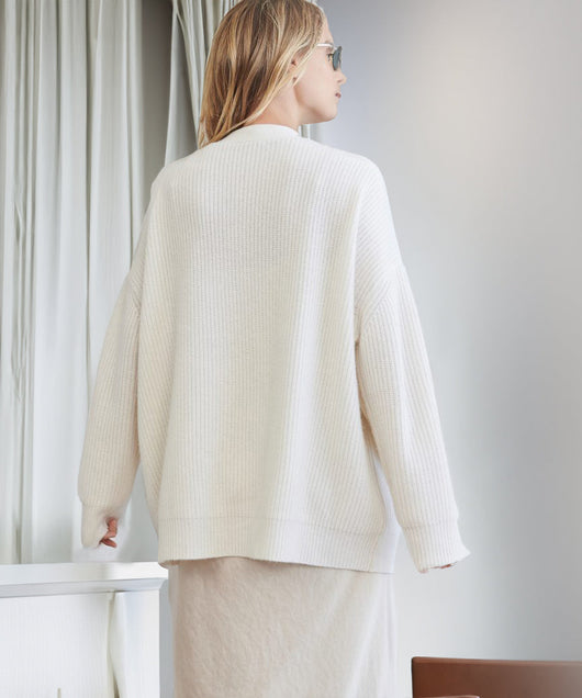 Johanna | Oversized damesvest met knopen