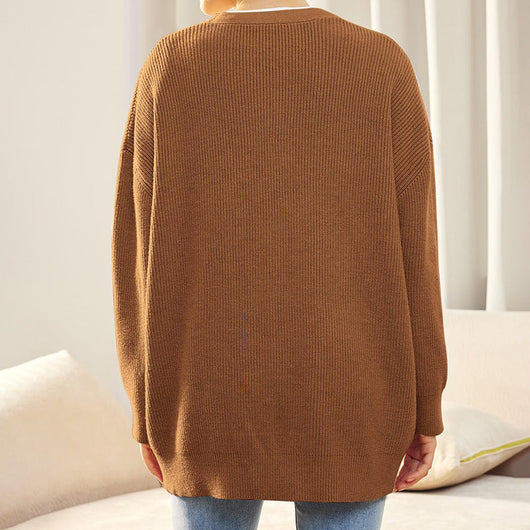 Johanna | Oversized damesvest met knopen