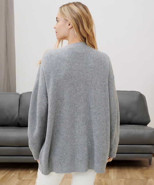 Johanna | Oversized damesvest met knopen