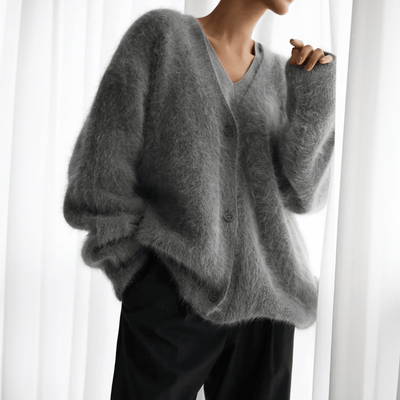 Edith | Trendy zacht dames vest met knoopsluiting