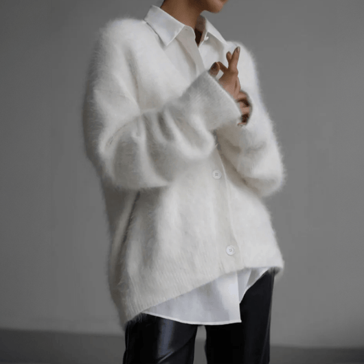 Edith | Trendy zacht dames vest met knoopsluiting