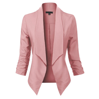 Susanne | Open dames blazer met lange mouwen