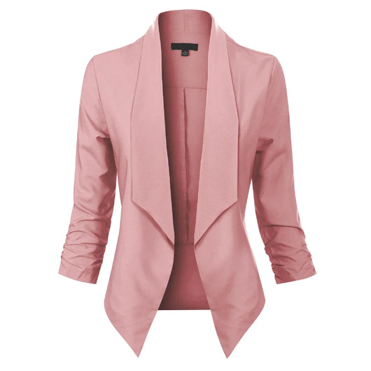 Susanne | Open dames blazer met lange mouwen