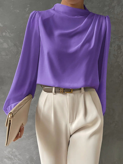 Sandra | Elegante casual damesblouse met lange mouwen