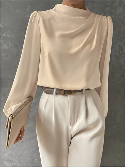 Sandra | Elegante casual damesblouse met lange mouwen