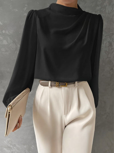 Sandra | Elegante casual damesblouse met lange mouwen