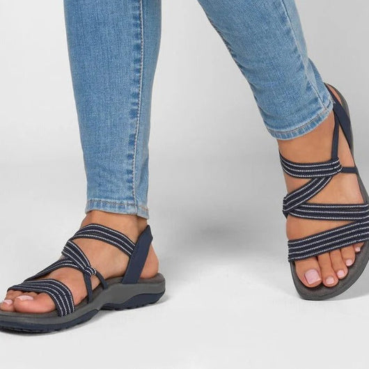 Klaus | Dames outdoor comfortsandalen met bandjes voor het voorjaar