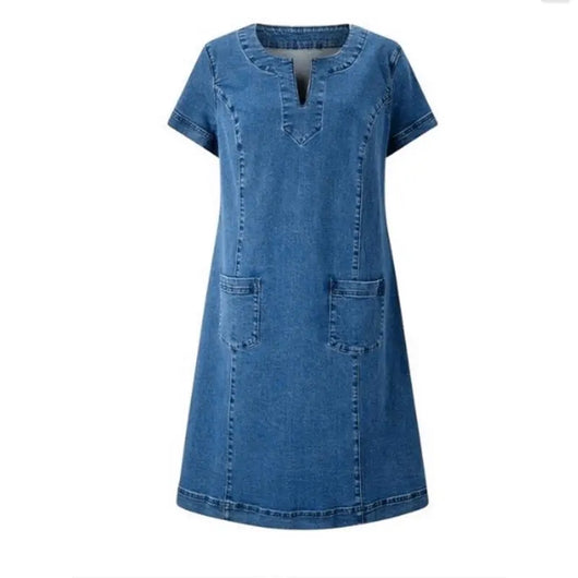 Nicole | Casual dames zomerjurk met zakken