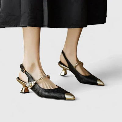 Seraphyane pumps met pareldetail