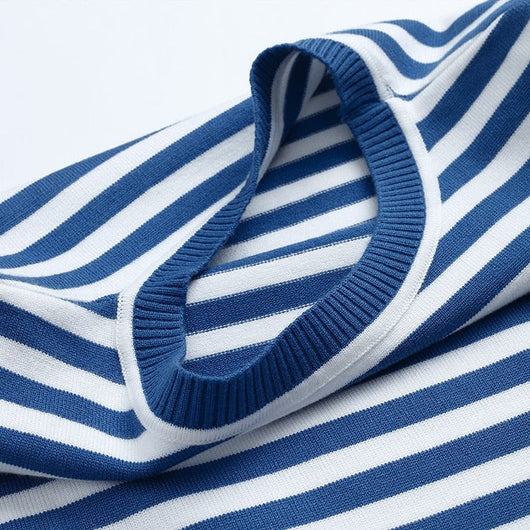 Felicia | Casual gestreept dames shirt met lange mouwen