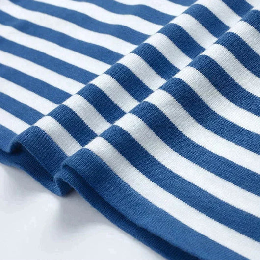 Felicia | Casual gestreept dames shirt met lange mouwen