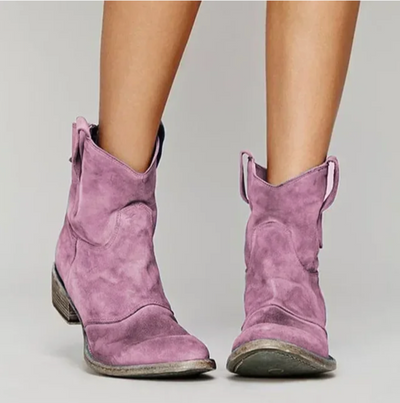 Roselle | Elegante suède westernlaarzen voor een stijlvolle look