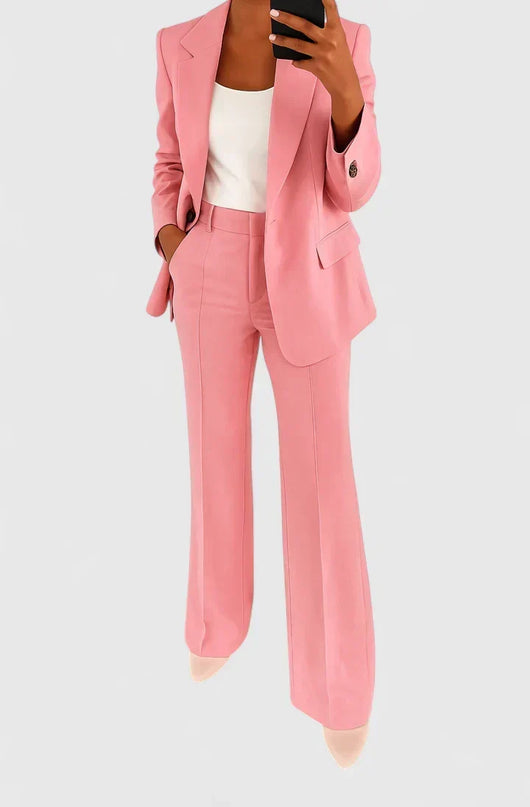 Yvonne | Getailleerd dames blazer- en broekpak