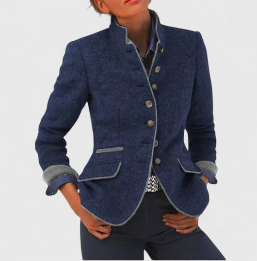 Alina | Formeel damesvest met knoopsluiting