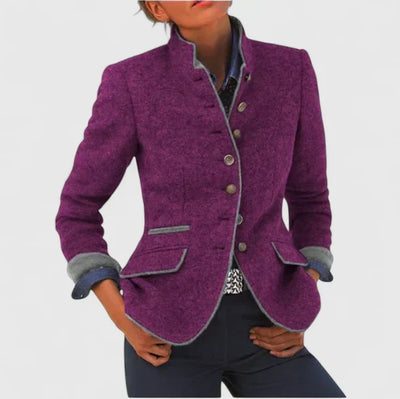 Alina | Formeel damesvest met knoopsluiting