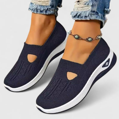 Regine | Ademende dames instapsneakers van mesh