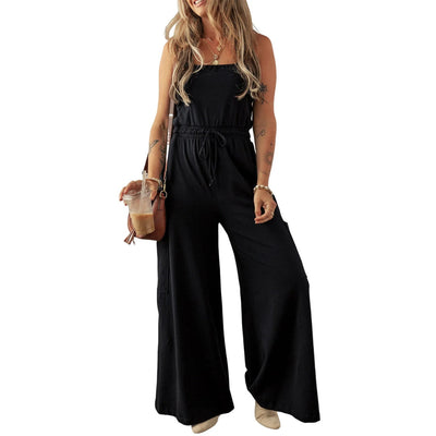 Ursula | Elegante dames jumpsuit met bloemenprint en wijde pijp