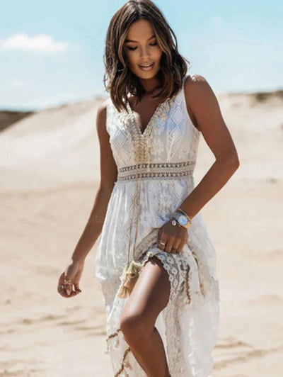Stefanie | Dames boho zomermaxijurk
