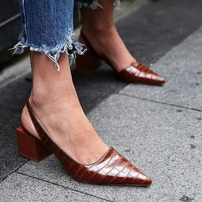 Tamara | Elegante dames pumps met blokhak voor het voorjaar