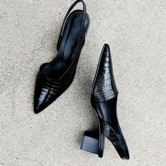 Tamara | Elegante dames pumps met blokhak voor het voorjaar