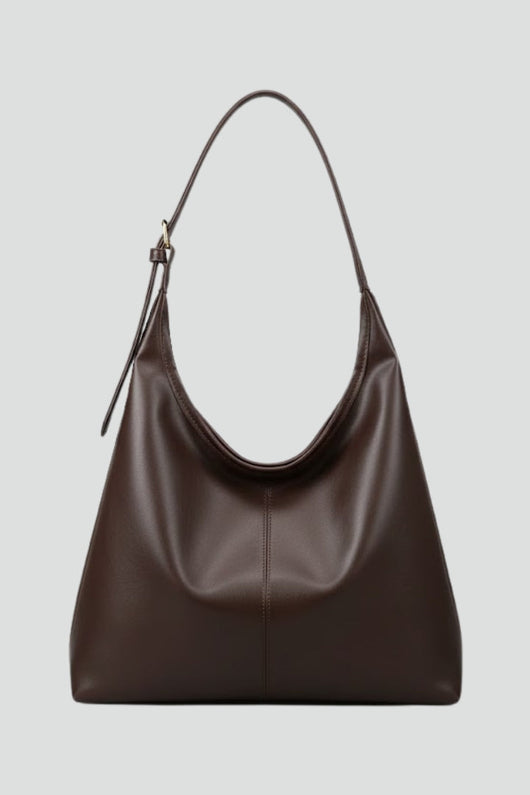 Jacqueline | Klassieke shopper van imitatieleer met groot binnenvak