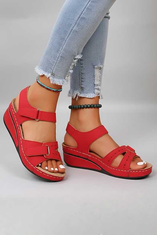Angela | Dames sleehaksandalen met teenbandje