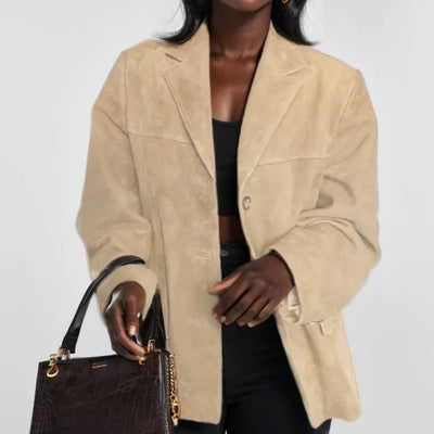 Pauline | Losvallend dames leren jack in urban stijl