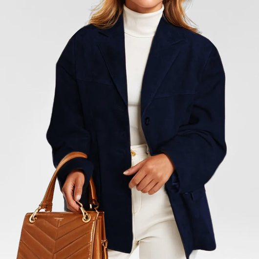 Pauline | Losvallend dames leren jack in urban stijl